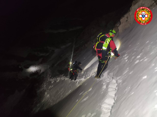 Escursionista bloccato sul Monte Banditello, sei ore di intervento per il Soccorso Alpino